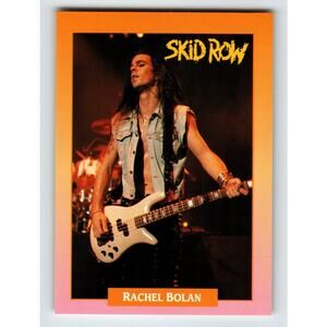 Skid Row Rachel Bolan 1991 RockCards Brockum 277
